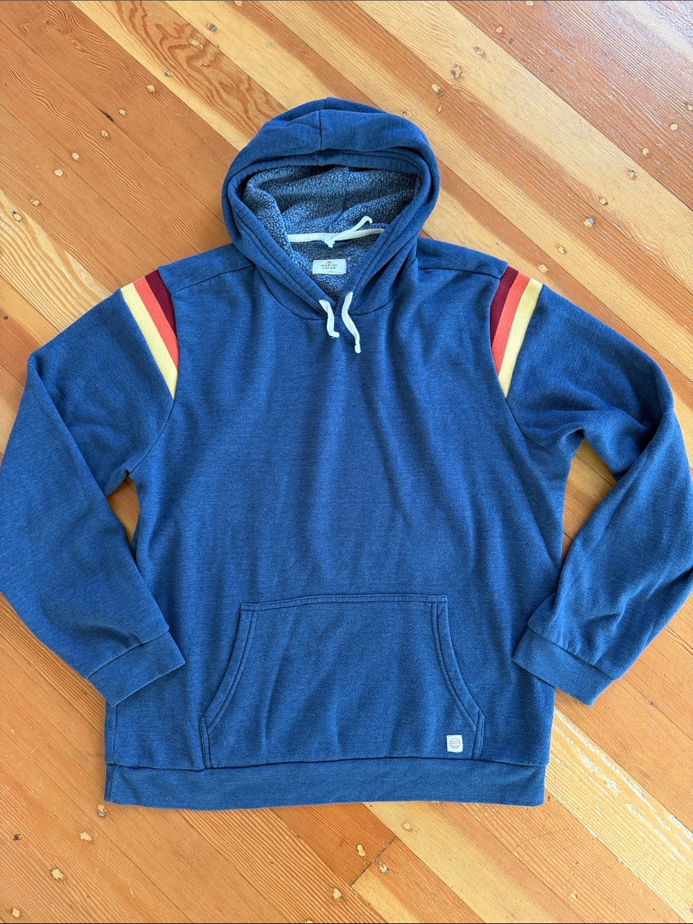 Marine Layer Men’s Blue Hooded Sweatshirt XL